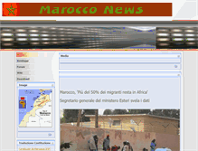Tablet Screenshot of marocconews.net